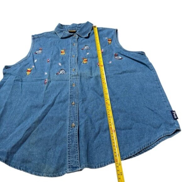 Winnie The Pooh Sleeveless Top Size 18 / 20 W - Picture 7 of 7